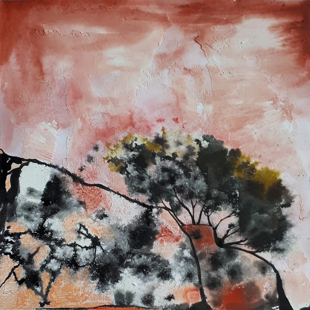 Allusion Series hidden acrylic abstract painting