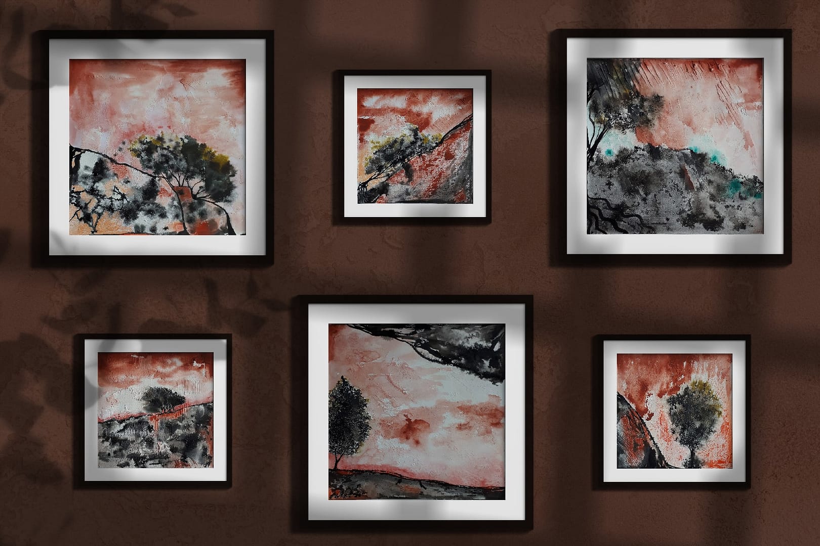 Allusion Series acrylic abstract painting